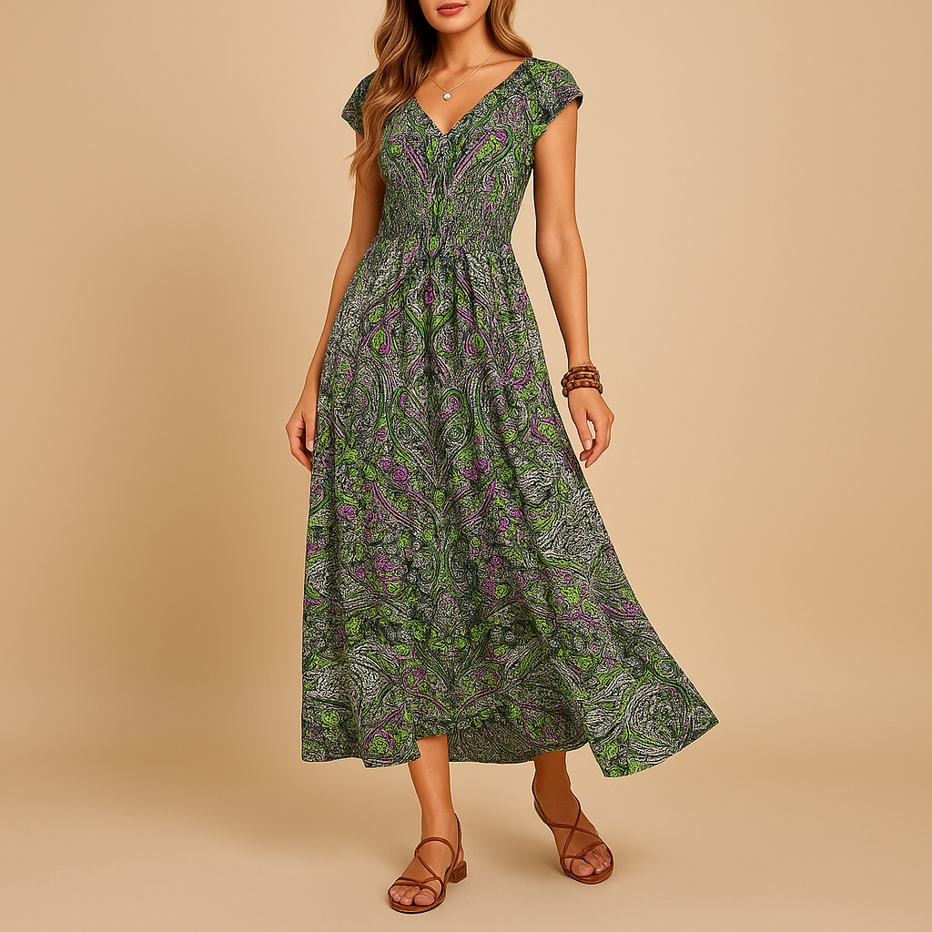 Émeline™ | Robe Maxi Bohème