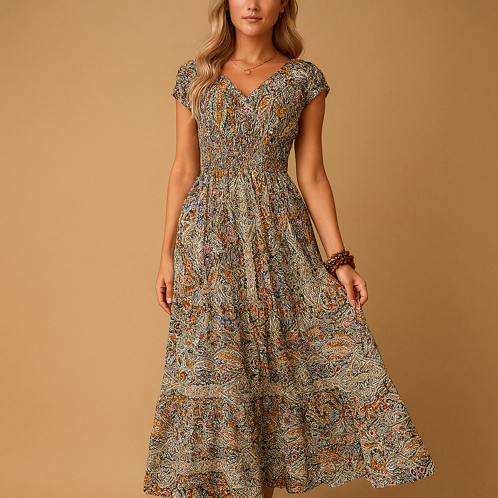Émeline™ | Robe Maxi Bohème