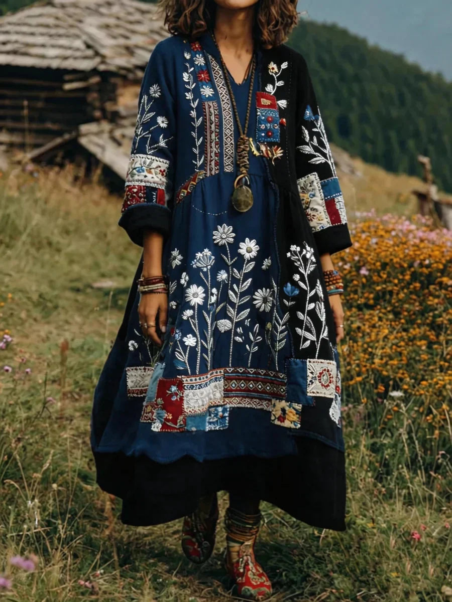Lara - Robe Élégante à Imprimé Floral