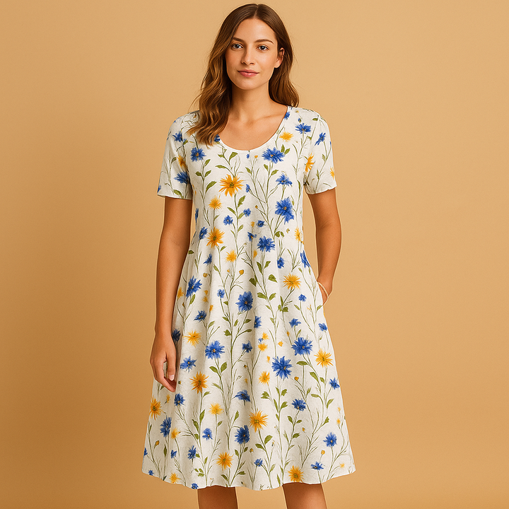 Aurore™ | Robe Coton Décontractée