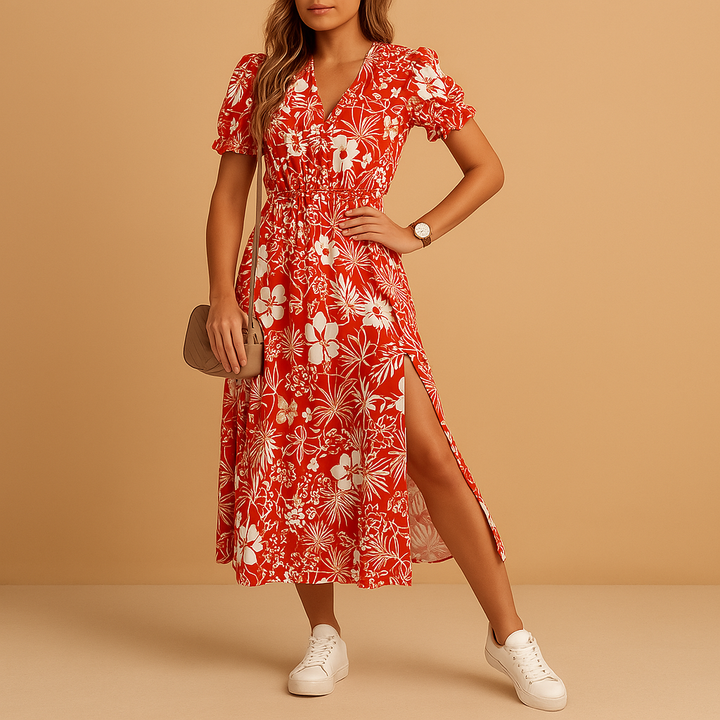 Pauline™ | Robe Maxi Fendue