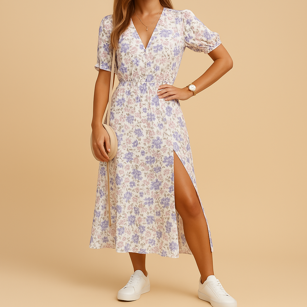 Pauline™ | Robe Maxi Fendue