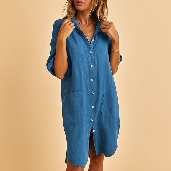 Sabine™ | Robe Chemise Décontractée
