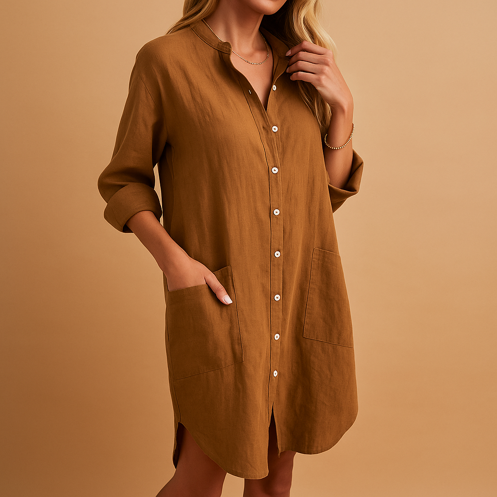 Sabine™ | Robe Chemise Décontractée
