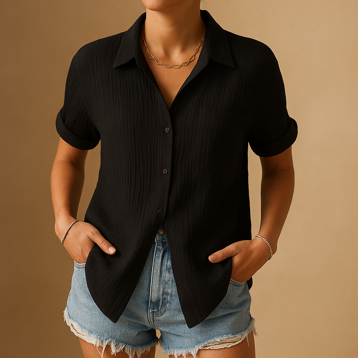 Maëva™ | Polo Chic Manches Courtes