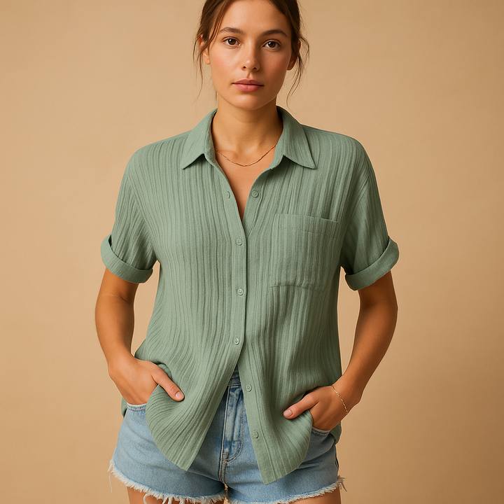 Maëva™ | Polo Chic Manches Courtes