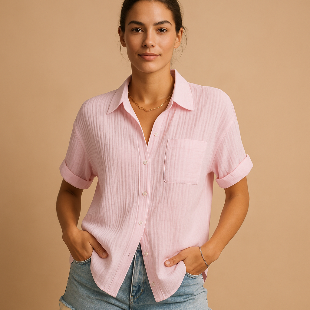 Maëva™ | Polo Chic Manches Courtes