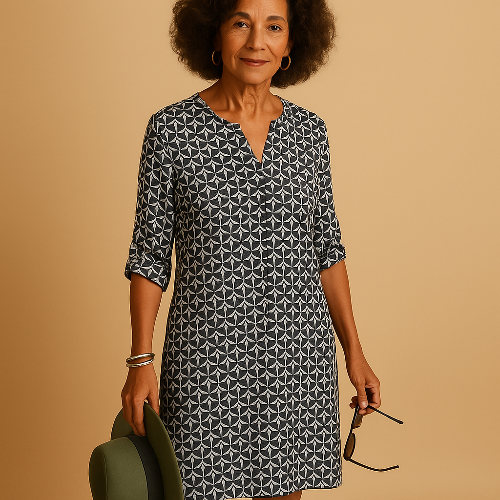 Sandrine™ | Robe Col V Décontractée