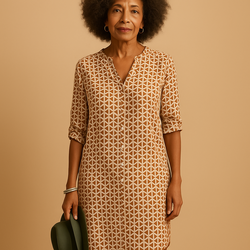 Sandrine™ | Robe Col V Décontractée