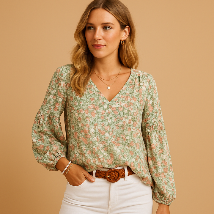 Solène™ | Blouse Manches Longues