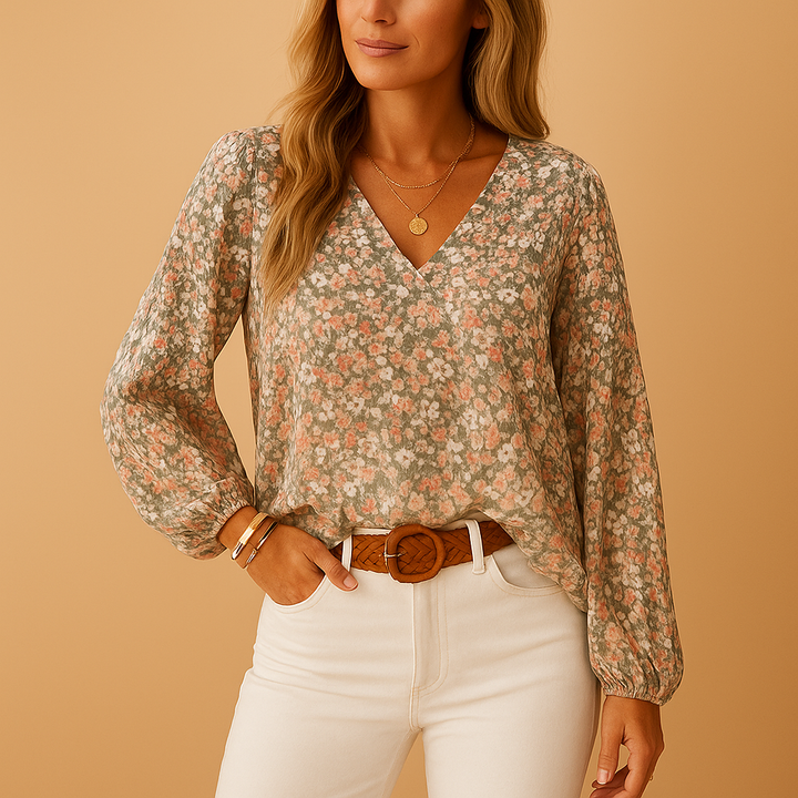 Solène™ | Blouse Manches Longues