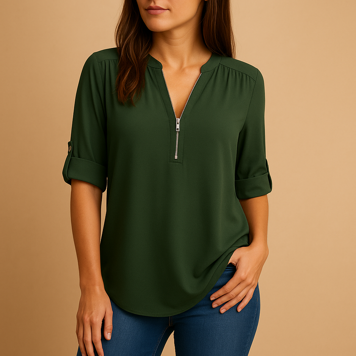Bérénice™ | Blouse Respirante Col V