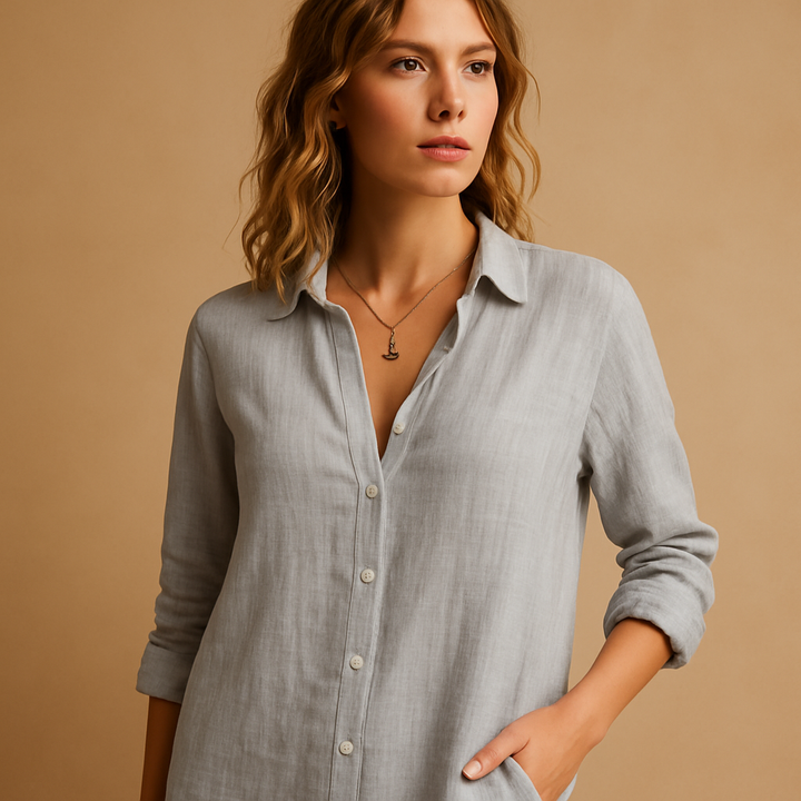 Maëllea™ | Blouse Col Revers