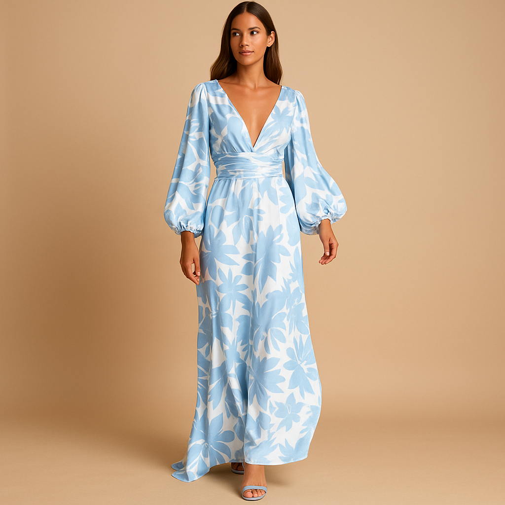 Séraphine™ | Robe Genou Élégante