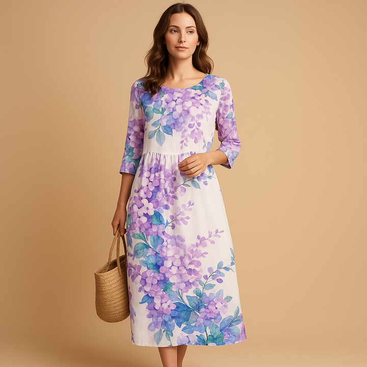 Juliette™ | Robe Midi Fluide