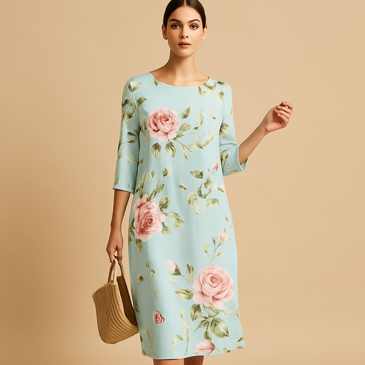 Juliette™ | Robe Midi Fluide