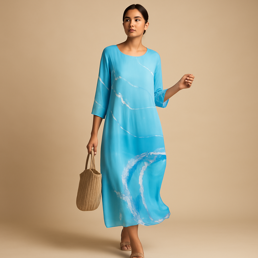 Juliette™ | Robe Midi Fluide