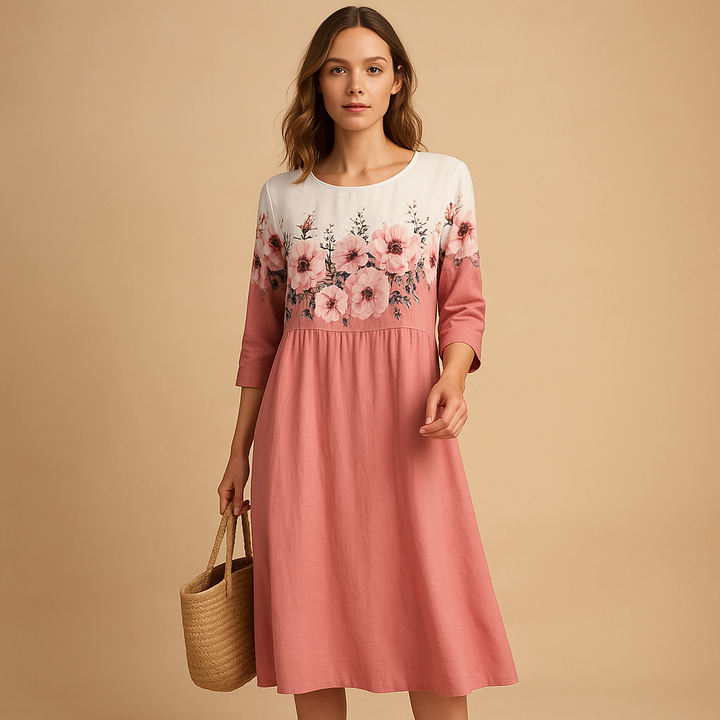 Juliette™ | Robe Midi Fluide