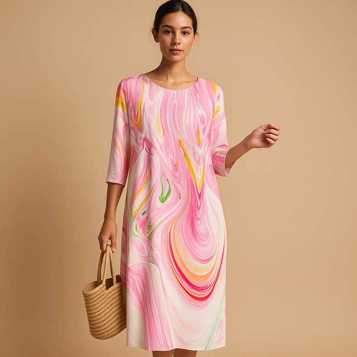 Juliette™ | Robe Midi Fluide