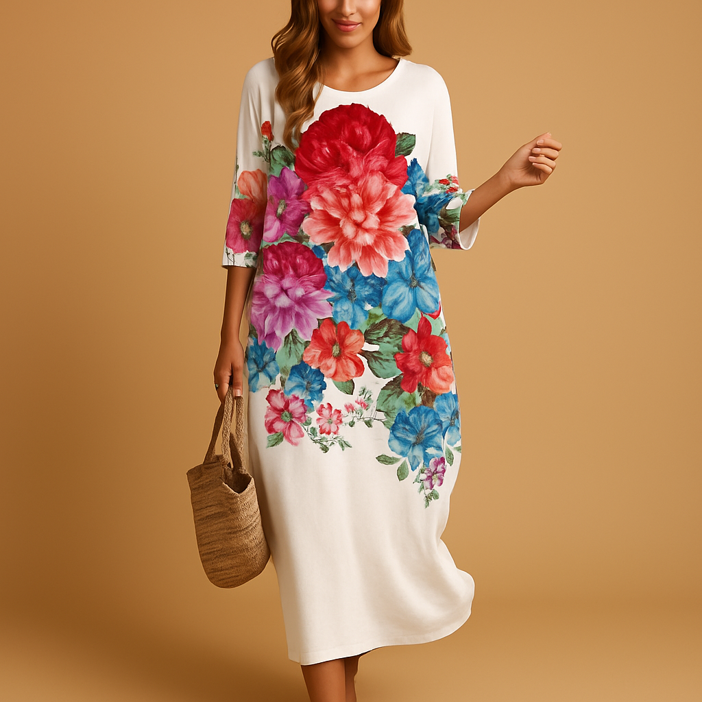 Juliette™ | Robe Midi Fluide