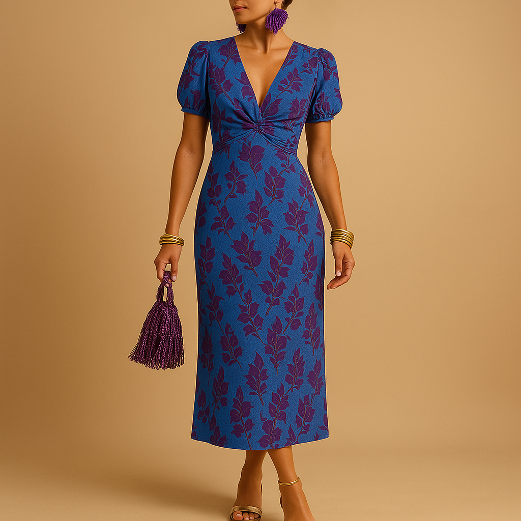 Mélissande™ | Robe Manches Bouffantes