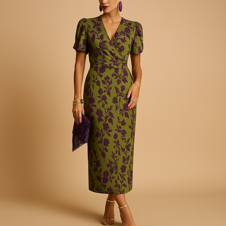 Mélissande™ | Robe Manches Bouffantes