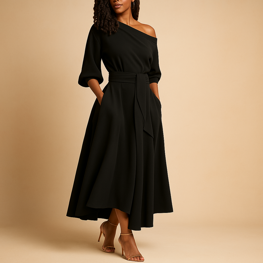 Maïlys™ | Robe Ceinture Élégante