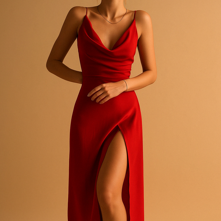 Maëva™ | Robe Maxi Décolleté V