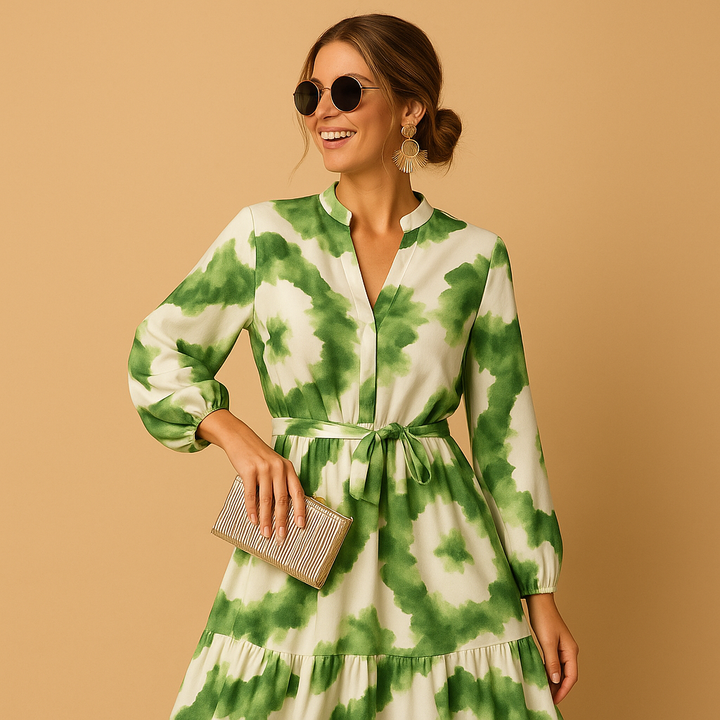 Valérie™ | Robe Maxi Col V