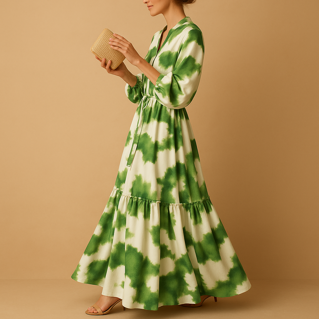 Valérie™ | Robe Maxi Col V