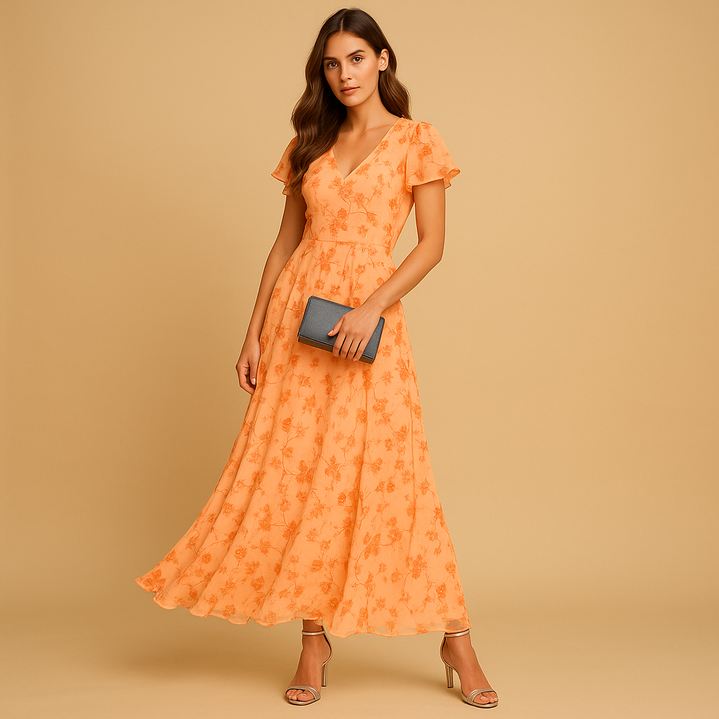Séraphine™ | Robe Midi Élégante
