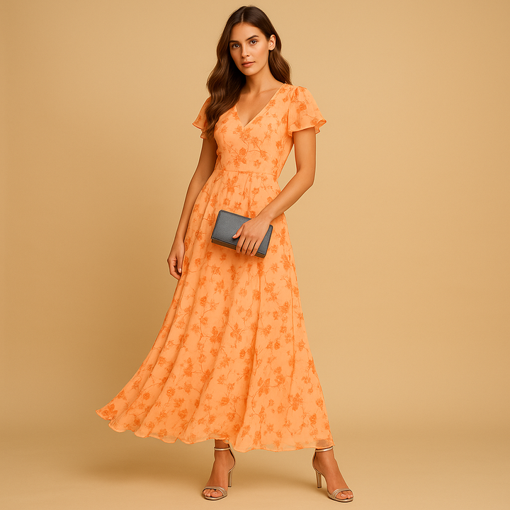 Séraphine™ | Robe Midi Élégante