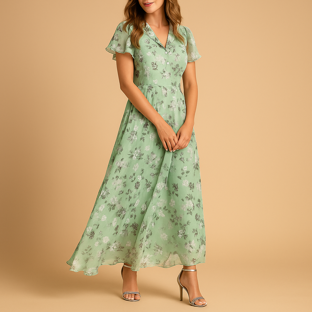 Séraphine™ | Robe Midi Élégante