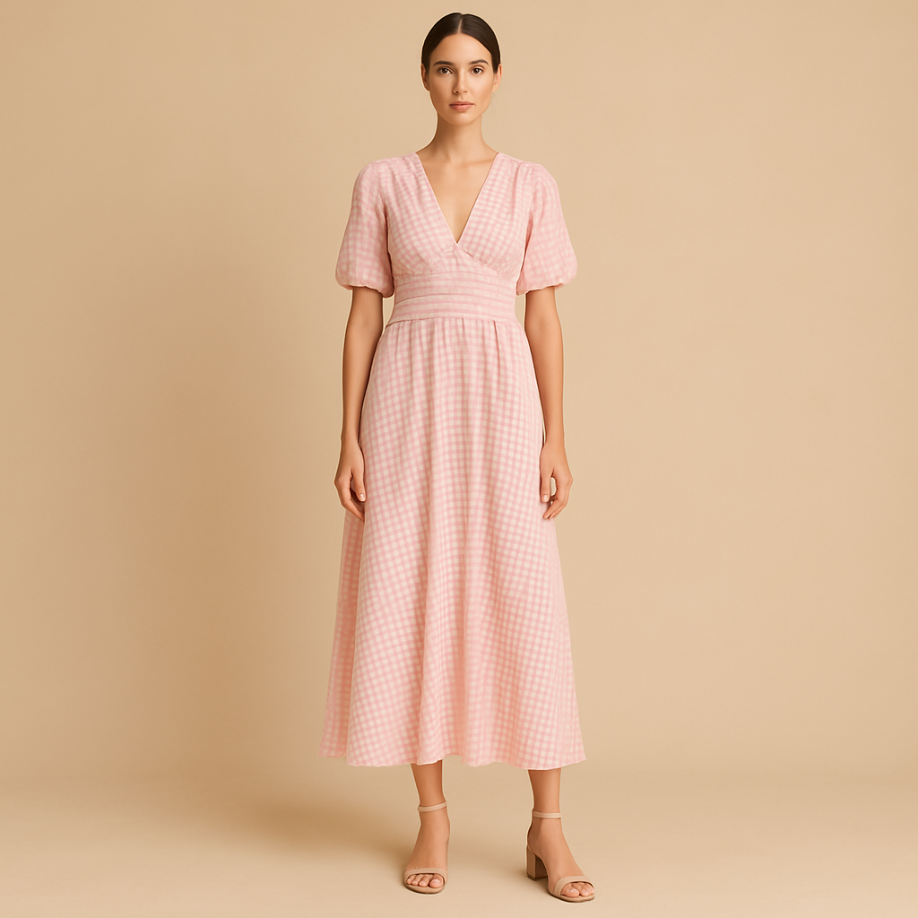 Élise™ | Robe Maxi Boutonnée