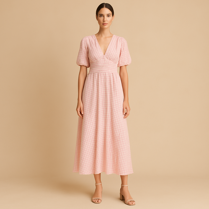 Élise™ | Robe Maxi Boutonnée