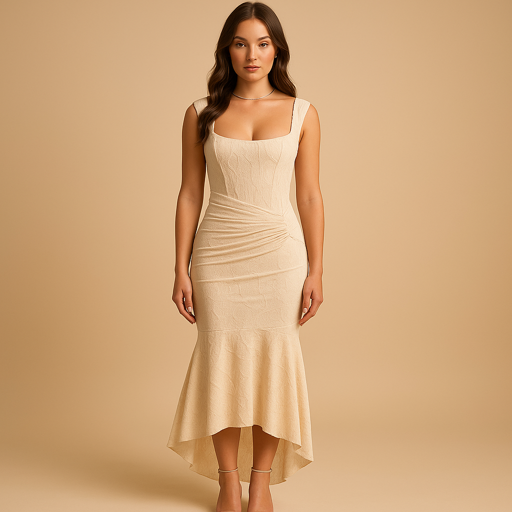 Capucine™ | Robe Midi Fleurie