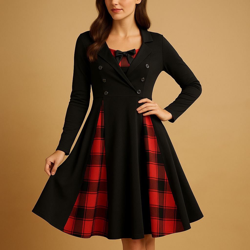 Zoé™ | Robe A-Ligne à Pois