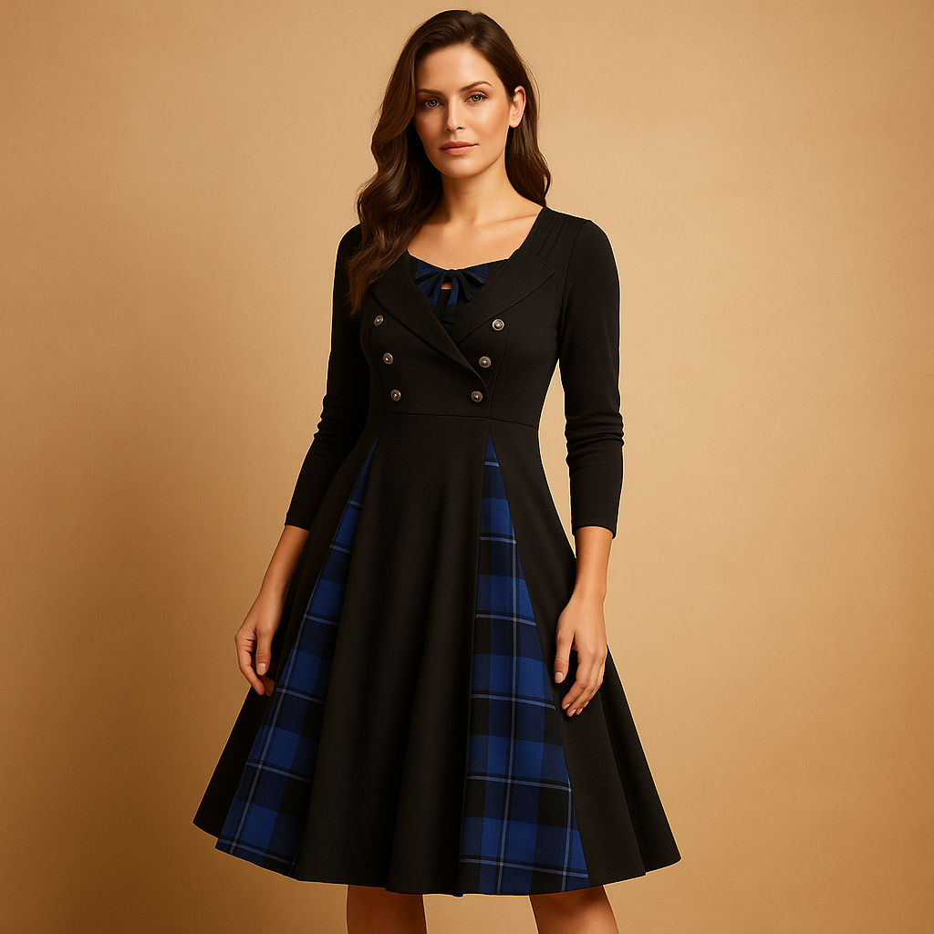 Zoé™ | Robe A-Ligne à Pois
