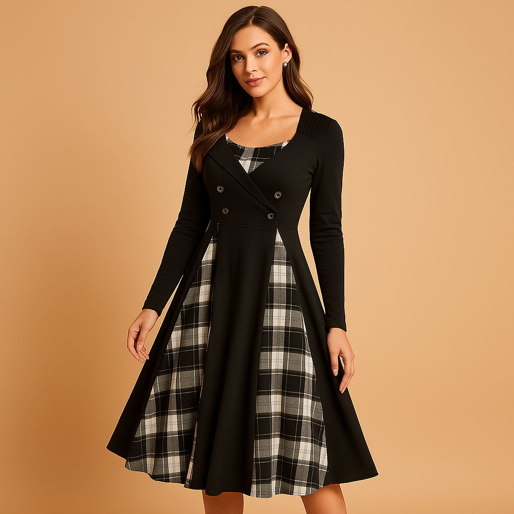 Zoé™ | Robe A-Ligne à Pois