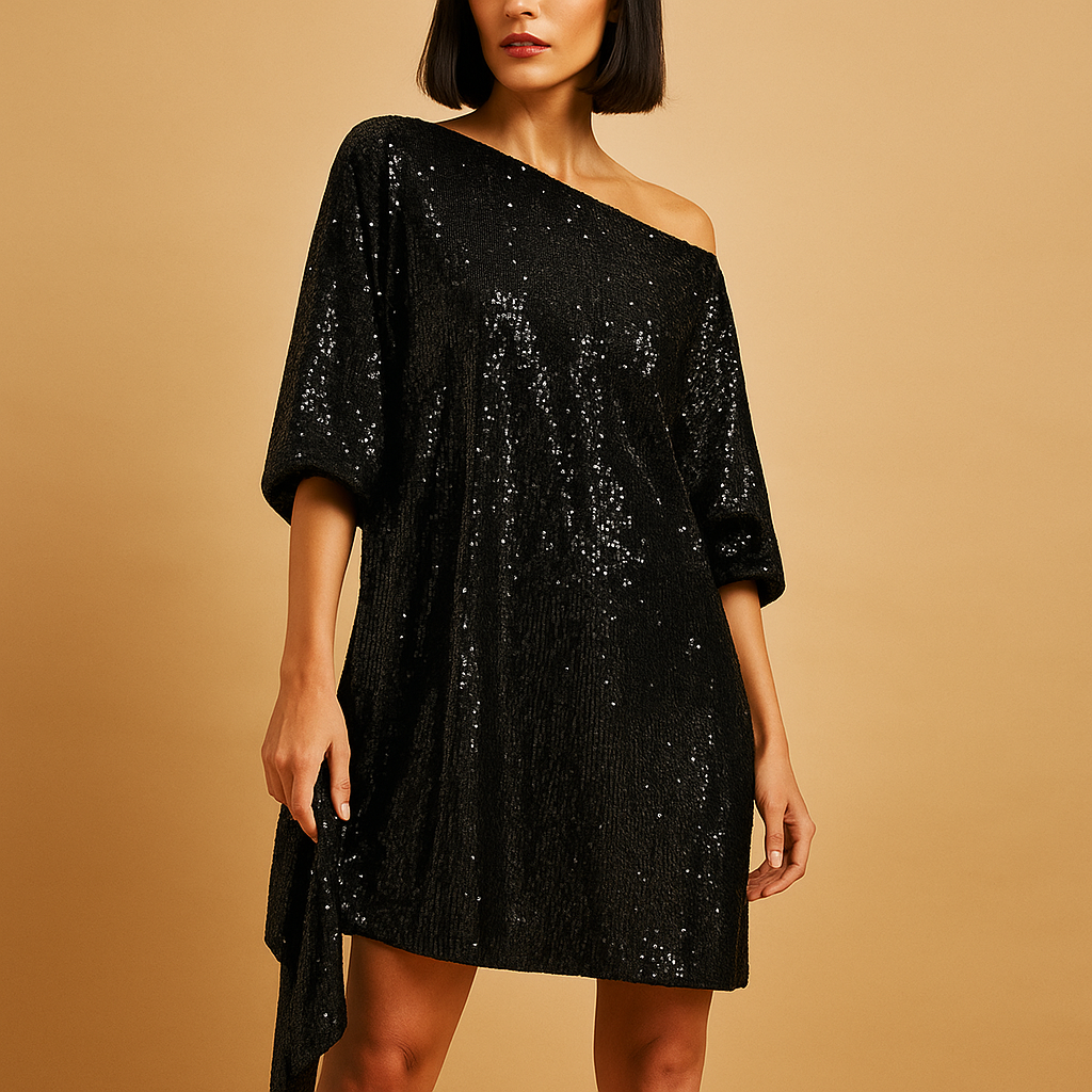Isadora™ | Robe Pailletée Volants
