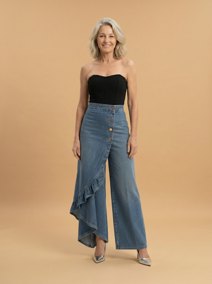 Camille | Jupe denim