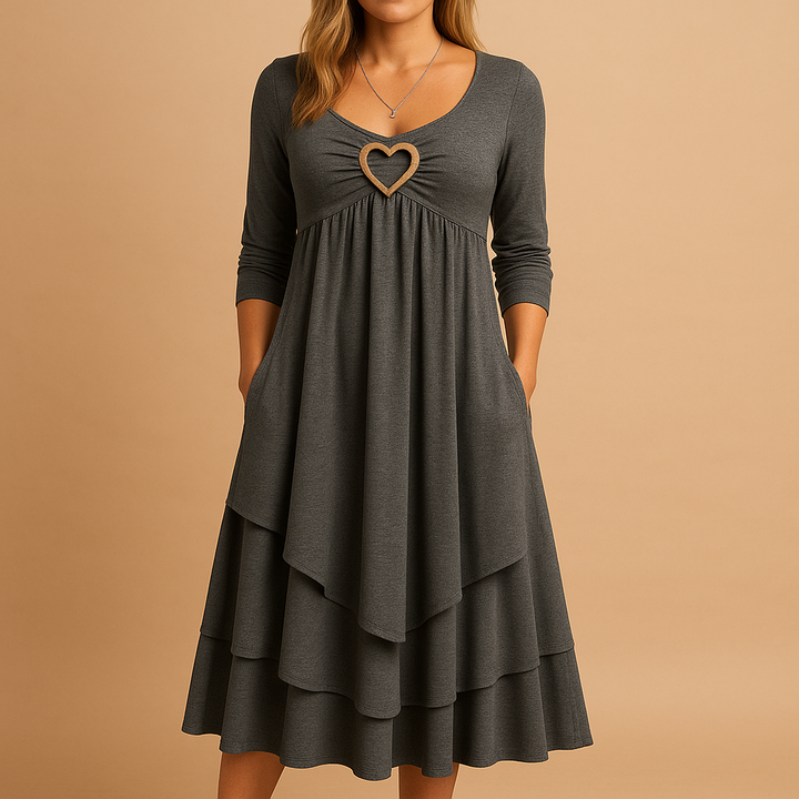 Élisa™ | Robe Longue Ligne A