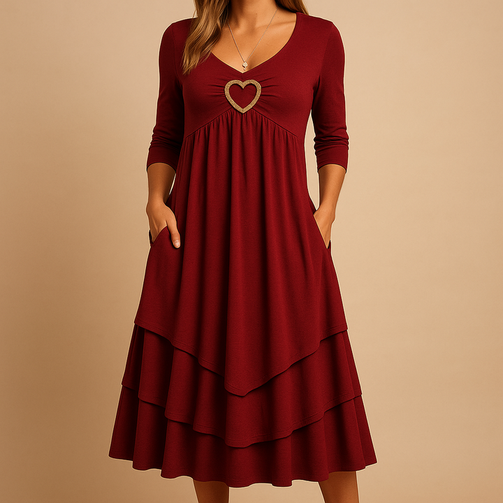 Élisa™ | Robe Longue Ligne A