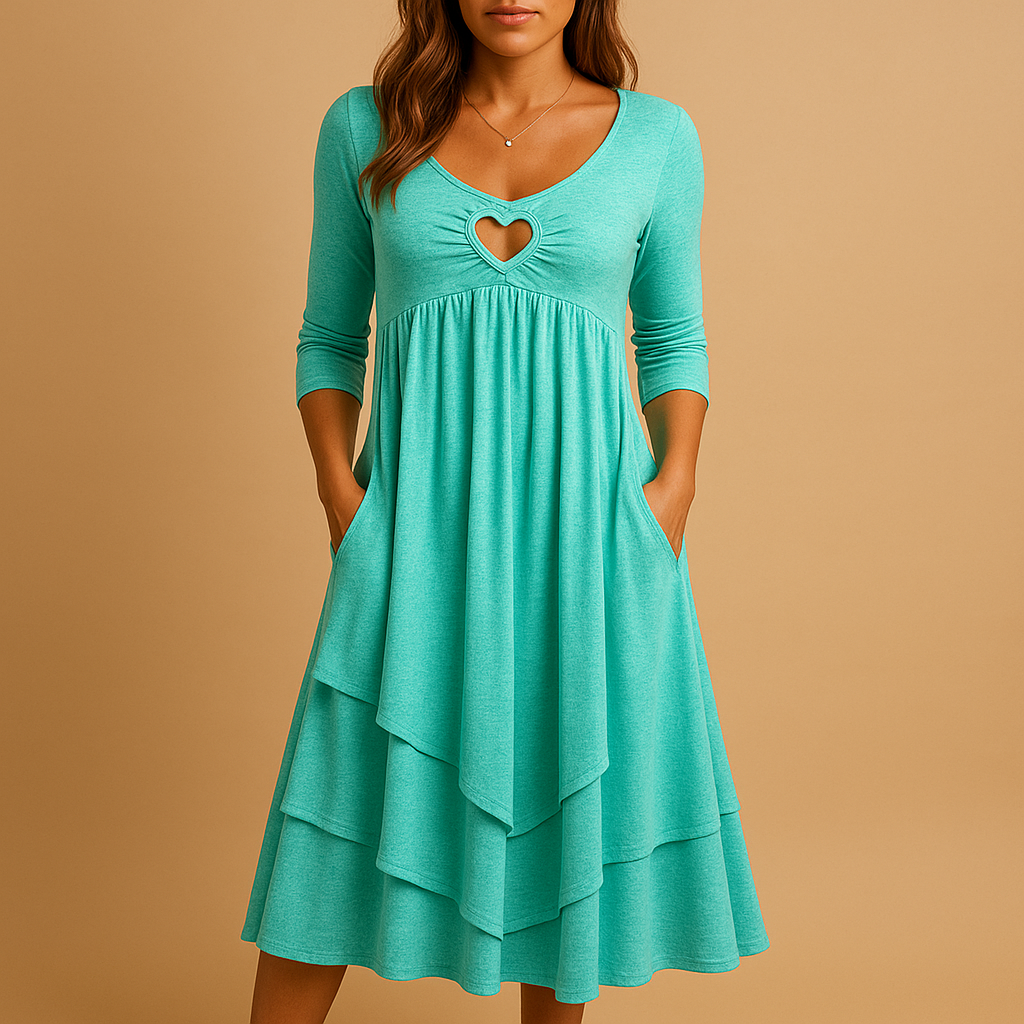 Élisa™ | Robe Longue Ligne A