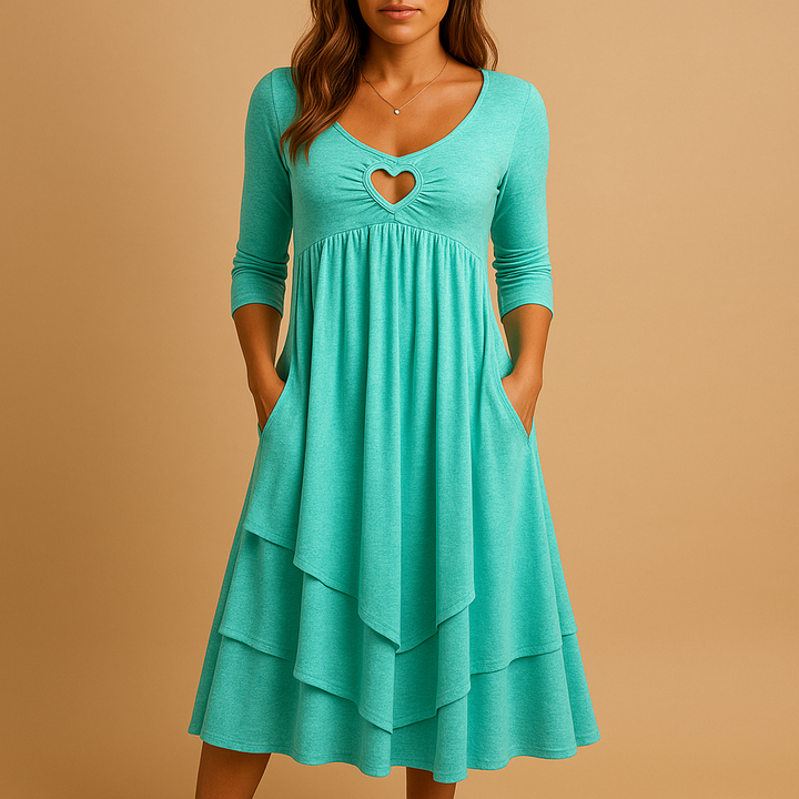 Élisa™ | Robe Longue Ligne A