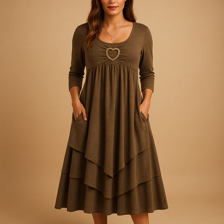 Élisa™ | Robe Longue Ligne A