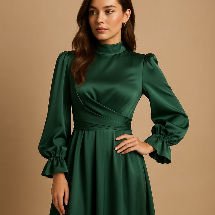 Cyrielle™ | Robe Longue Ceinturée