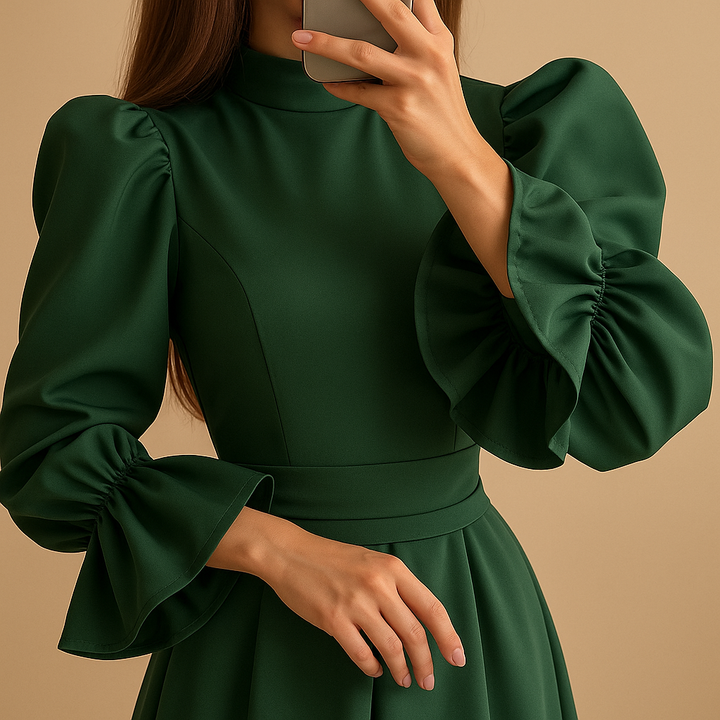 Cyrielle™ | Robe Longue Ceinturée