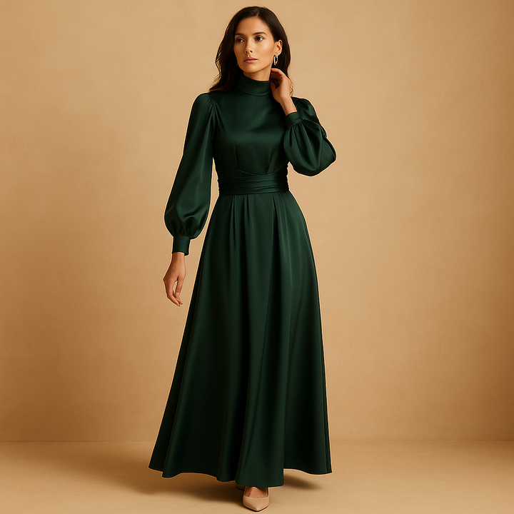 Cyrielle™ | Robe Longue Ceinturée