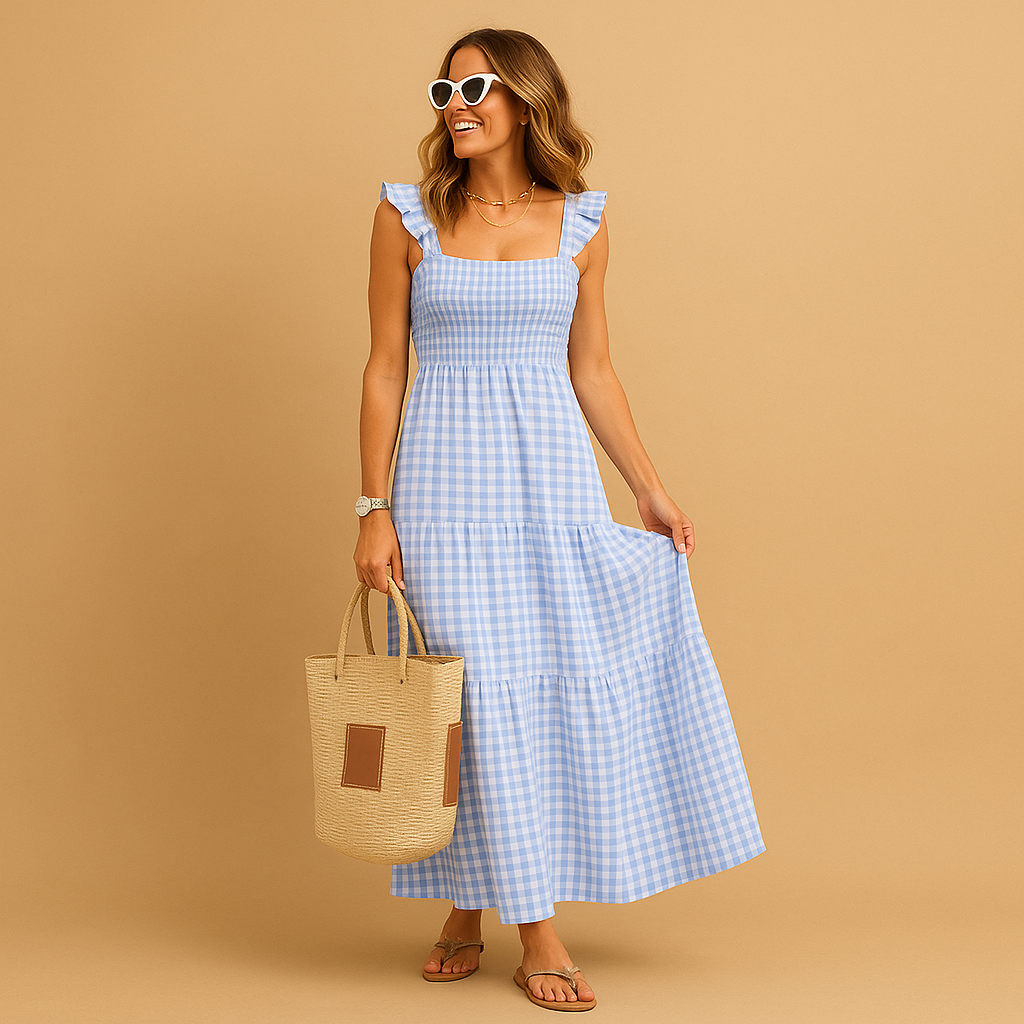Nadine™ | Robe Longue Sans Manches
